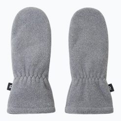 Rękawiczki zimowe dziecięce Reima Tumpus. Szare rękawiczki dziecięce Reima, z materiału, bez ramiączek. Za 79.99 zł.