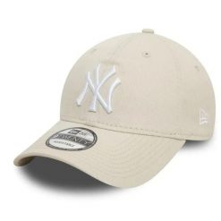 Czapka baseballowa New York Yankees. Białe czapki męskie New Era, bez wzorów, casualowe. Za 227.50 zł.
