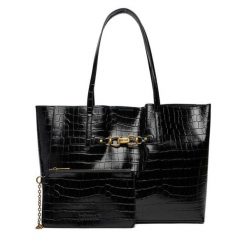 Torebka Just Cavalli. Czarne torebki klasyczne damskie Just Cavalli, bez wzorów, bez dodatków. Za 639.99 zł.