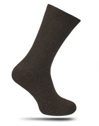 Skarpetki Brązowe, Bawełniane, Garniturowe, Eleganckie, Jednokolorowe, Casualowe -KINGS- Męskie. Brązowe skarpetki męskie Kings, bez wzorów, z bawełny. Za 14.90 zł.