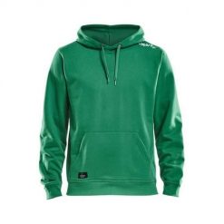 Bluza sportowa męska Craft Community. Zielone bluzy sportowe męskie Craft, bez wzorów, sportowe, bez kołnierzyka, bez ramiączek. Za 297.00 zł.