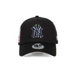 Czapka A-Frame New York Yankees World Series. Czarne czapki męskie New Era, bez wzorów, casualowe. Za 170.00 zł.