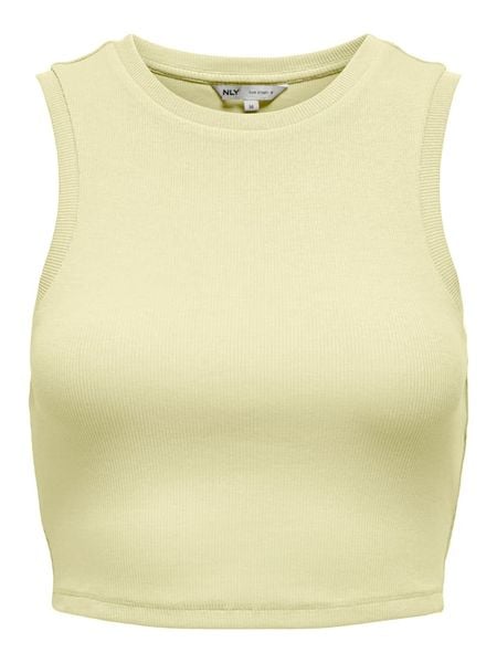 ONLY Top w kolorze żółtym rozmiar: M. Żółte topy damskie Only, m, bez wzorów, bez kołnierzyka. Za 41.49 zł.