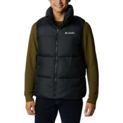 Kurtka Columbia m puffect II. Czarne kurtki męskie Columbia, na zimę, l, bez wzorów, z nylonu, bez kaptura. Za 431.00 zł.