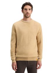 Scotch & Soda Sweter w kolorze beżowym rozmiar: L. Brązowe swetry męskie Scotch & Soda, l, bez wzorów, bez kołnierzyka. Za 171.28 zł.