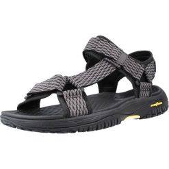 Sandały SKECHERS LOMELL - RIP TIDE Szary. Szare sandały męskie Skechers, z tkaniny, bez zapięcia. Za 365.99 zł.