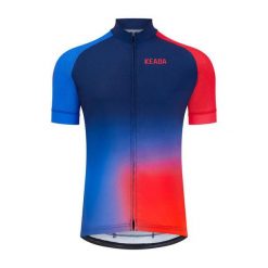 Damska koszulka kolarska z krótkim rękawem – Jekyll One. Czerwone bluzki sportowe damskie KEADA SPORTS, s, z dresówki, bez kołnierzyka, bez ramiączek. Za 332.00 zł.