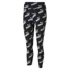 Legginsy damskie Puma AMPLIFIED AOP. Czarne legginsy damskie Puma, s, bez wzorów, z bawełny. Za 97.99 zł.