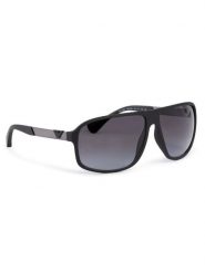 Emporio Armani Okulary przeciwsłoneczne 0EA4029 50638G Czarny. Czarne okulary przeciwsłoneczne męskie Emporio Armani, z syntetyku. Za 519.00 zł.