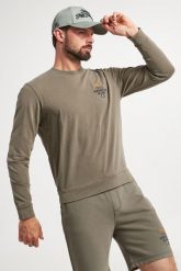 Bluza dresowa męska crewneck AERONAUTICA MILITARE. Bluzy bez kaptura męskie AERONAUTICA MILITARE, m, z dresówki. W wyprzedaży za 304.85 zł.