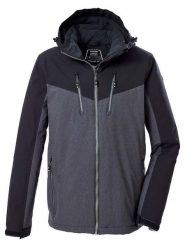 Killtec Kurtka narciarska w kolorze czarno-szarym rozmiar: M. Czarne kurtki narciarskie i snowboardowe damskie KILLTEC, m, bez wzorów, bez kaptura. Za 390.00 zł.