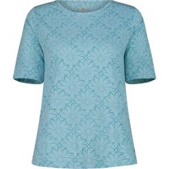 Damska koszulka z nadrukiem CMP. Niebieskie t-shirty damskie CMP, uniwersalny, bez wzorów, z bawełny, bez kołnierzyka. Za 159.50 zł.