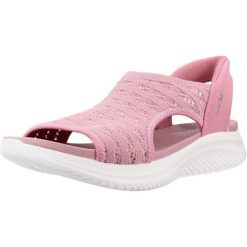 Sandały SKECHERS 119805S Rose. Czerwone obuwie trekkingowe damskie Skechers. Za 269.99 zł.