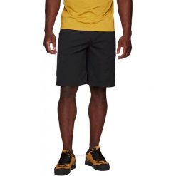 Krótkie spodenki turystyczne męskie Black Diamond Sierra Shorts. Czarne szorty męskie Black Diamond, bez wzorów, sportowe. Za 233.15 zł.