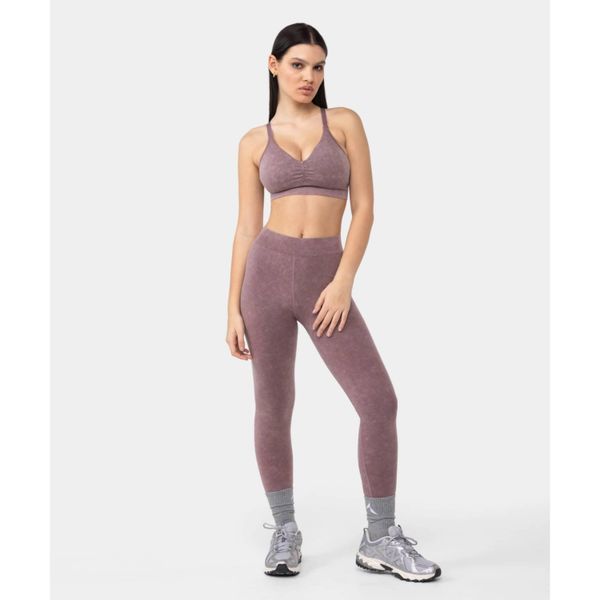 Legginsy Carpatree Marble Story bezszwowe różowe. Czerwone legginsy damskie Carpatree, s, bez wzorów, z materiału. W wyprzedaży za 149.99 zł.