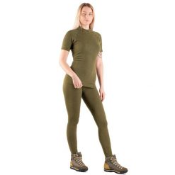 Legginsy termoaktywne damskie Tagart Greenland z wełny merino. Zielone bielizna termoaktywna damska tagart, xl, bez wzorów, z wełny. Za 269.00 zł.