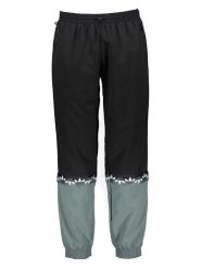 Adidas Spodnie dresowe w kolorze czarno-zielonym rozmiar: XS. Czarne spodnie dresowe męskie Adidas, bez wzorów, z dresówki. Za 118.84 zł.