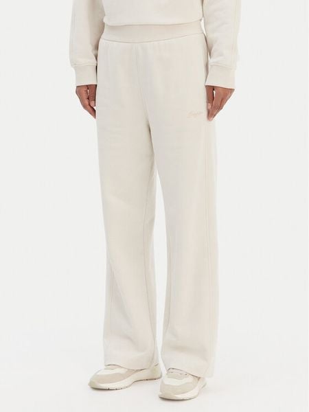 BOSS Spodnie dresowe C-Endless 50554685 Écru Relaxed Fit. Spodnie dresowe damskie Boss, xl, bez wzorów, z bawełny. Za 549.99 zł.