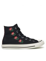 Converse Trampki Chuck Taylor All Star Rose Cross Stitch A13657C Czarny. Czarne trampki i tenisówki damskie Converse, bez wzorów, z materiału. Za 249.99 zł.