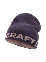 Craft Czapka Adv Nordic Training Merino Logo z wełny merino. Fioletowe czapki męskie Craft, bez wzorów, z wełny. Za 103.30 zł.