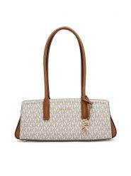 MICHAEL Michael Kors Torebka 30T6G9IT0B Kremowy. Białe torebki klasyczne damskie MICHAEL Michael Kors, bez wzorów, ze skóry, bez dodatków. Za 1,239.00 zł.