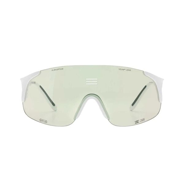 Okulary przeciwsłoneczne Alba Optics Jumbo Lens Beetle. Białe okulary przeciwsłoneczne damskie ALBA OPTICS. Za 740.00 zł.