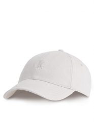 Calvin Klein Czapka z daszkiem Embroidered Monogram Cap LV04K5024G Biały. Białe czapki z daszkiem damskie CALVIN KLEIN, bez wzorów, z bawełny. Za 99.99 zł.
