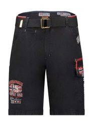 Geographical Norway Bermudy "Parodie" w kolorze czarnym rozmiar: 3XL. Czarne szorty męskie Geographical Norway, bez wzorów, z bawełny. Za 83.42 zł.