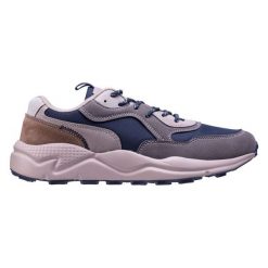 Buty Iguana Amire szare. Szare buty sportowe na co dzień męskie z jeansu, bez zapięcia. Za 315.07 zł.
