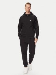 BOSS Bluza Sense 50557206 Czarny Regular Fit. Czarne bluzy bez kaptura męskie Boss, m, z bawełny. Za 549.99 zł.