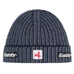 Czapka Eisbar Sorrak MÜ SA. Czarne czapki męskie Eisbar, na zimę, bez wzorów, z bawełny, eleganckie. Za 182.23 zł.