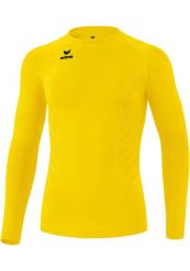 Żółta koszulka sportowa Erima z długim rękawem. Żółte bielizna termoaktywna męska Erima, s, bez wzorów, z materiału. Za 268.99 zł.