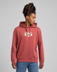 LEE HOODIE MĘSKA BLUZA Z KAPTUREM CINNAMON L80EEJVG 112320152. Bluzy z kapturem męskie Lee, l. Za 159.99 zł.