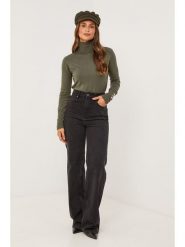 Soft Cashmere Golf w kolorze khaki rozmiar: 38/40. Brązowe golfy damskie Soft Cashmere, bez wzorów, z kaszmiru, bez ramiączek. Za 130.50 zł.