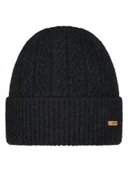 Barts Czapka "Calmela" w kolorze czarnym rozmiar: onesize. Czarne czapki zimowe damskie Barts, z wełny. Za 139.87 zł.