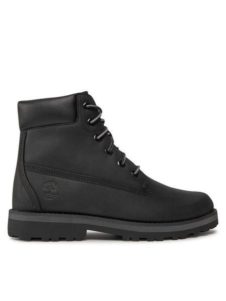 Timberland Trapery Courma Kid Traditional6In TB0A28W90011 Czarny. Czarne buty zimowe chłopięce Timberland, ze skóry. Za 479.99 zł.