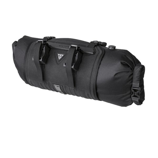 Torba na kierownicę Topeak FrontLoader-8 L. Czarne torebki klasyczne damskie Topeak, bez wzorów, bez dodatków. Za 318.49 zł.