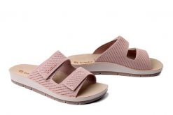 INBLU AG-15 023 różowy, klapki damskie. Czerwone klapki damskie Inblu, bez wzorów, bez obcasa. Za 74.99 zł.