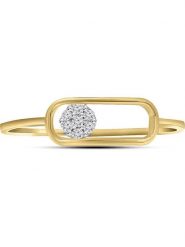 Diamant Vendôme Złoty pierścionek z diamentami rozmiar: 56. Żółte pierścionki damskie Diamant Vendöme, z diamentem, złote. Za 597.95 zł.