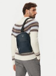 Guess Plecak HMMISL P6402 Granatowy. Niebieskie plecaki męskie Guess, z aplikacjami. Za 364.99 zł.