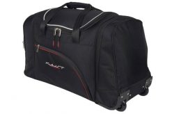 Torba podróżna na kółkach KJUST AW39LT (128L). Czarne torebki klasyczne damskie KJUST, bez wzorów, z kauczuku, bez dodatków. Za 375.00 zł.