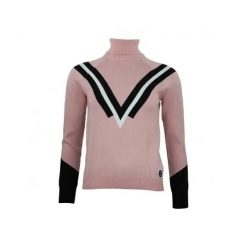 Damski sweter z golfem Peak Mountain Adonie. Czerwone golfy damskie Peak Mountain, bez wzorów, bez ramiączek. Za 236.00 zł.