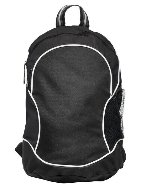 Clique Basic Backpack – sportowy plecak z Diamond Non-Woven – black. Czarne plecaki damskie CLIQUE, bez wzorów, sportowe. Za 103.79 zł.