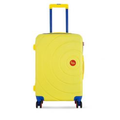 Walizka dziecięca Semi Line. Żółte walizki Semi-line, bez wzorów. Za 219.99 zł.