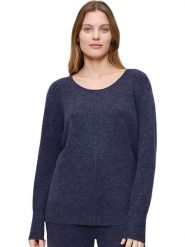 Triumph Sweter w kolorze granatowym rozmiar: 44. Niebieskie swetry klasyczne damskie Triumph, bez kołnierzyka. Za 111.95 zł.