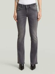 G-Star Dżinsy - Bootcut fit - w kolorze antracytowym rozmiar: W26/L32. Czarne jeansy damskie G-Star. Za 214.19 zł.