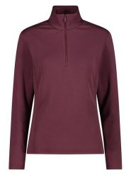 CMP Bluza polarowa w kolorze bordowym rozmiar: 38. Czerwone bluzy bez kaptura damskie CMP, z materiału. Za 126.24 zł.