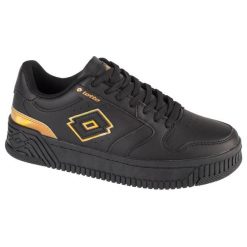 Buty damskie sportowe klasyczne SCOPI GC. Czarne buty sportowe na co dzień damskie Lotto, bez wzorów, trekkingowe. Za 119.99 zł.