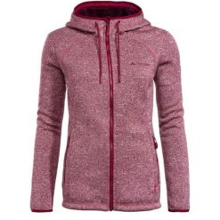 Bluza trekkingowa damska Vaude Sentino III. Czerwone bluzy z kapturem damskie Vaude, z polaru. Za 436.70 zł.