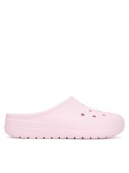 Crocs Klapki Classic Low Profile Clog 211139 Różowy. Czerwone klapki damskie Crocs, bez wzorów, z tworzywa sztucznego, bez obcasa. Za 169.99 zł.